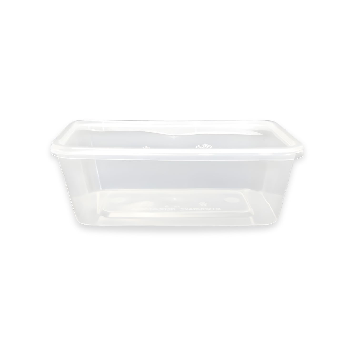 PACKLIO 25 650ml Microwave Containers with Lids | Food Grade BPA Free Plastic Tubs | Microwave Dishwasher Freezer Safe | Food Storage Meal Prep Lunch Box Kitchen Takeaway