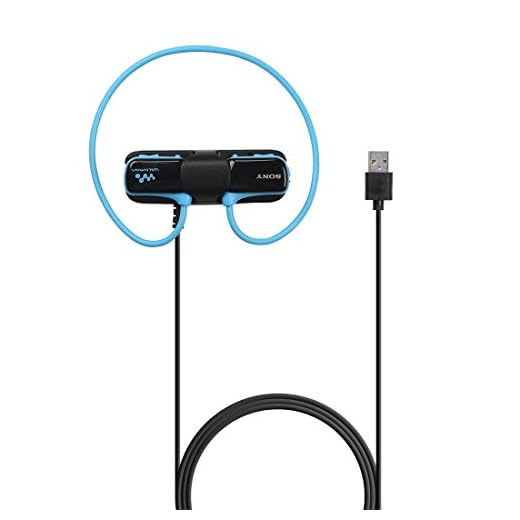 MOTONG Replacement Charger for Sony Walkman NWZW273S 273 274S 270 Waterproof Sports MP3 Player,Data Sync Supported