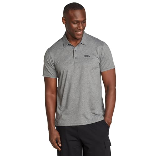 Polo Mountain Trek de manga corta para hombre Eddie Bauer miniatura 1