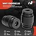 A-Premium 2 x Rear At Knuckle or Rear Upper Control Arm Bushing Kit, Compatible with Ford Expedition 2003-2006 & Lincoln Navigator 2003-2005
