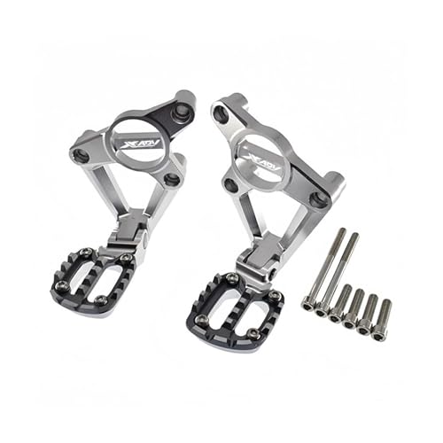 Repose-pieds passager XADV750 pliables pour éviter la fatigue des jambes sur moto 2017-2020