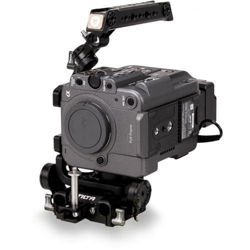 Image of Tilta Vertical Mounting Camera Cage Kit for Sony FX6, Gold Mount