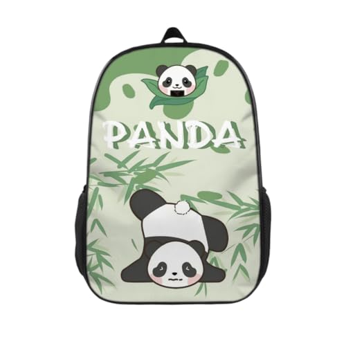 Panda Backpack 17 Inch Large Capacity Casual Daily Commuter Backpack