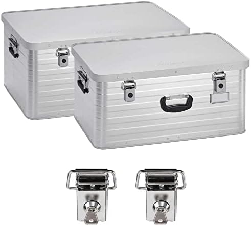 Caja de Aluminio XL 80 litros + Caja de Aluminio XXL 130 litros +...