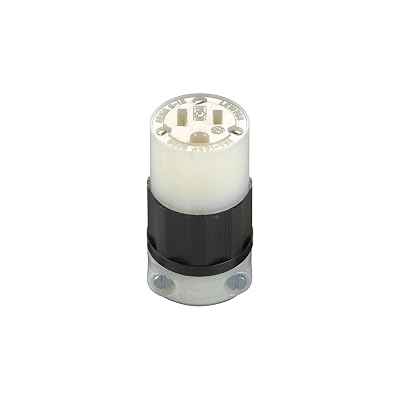 15A 125V 2-Pole 3-Wire Grounding Straight Blade Connector