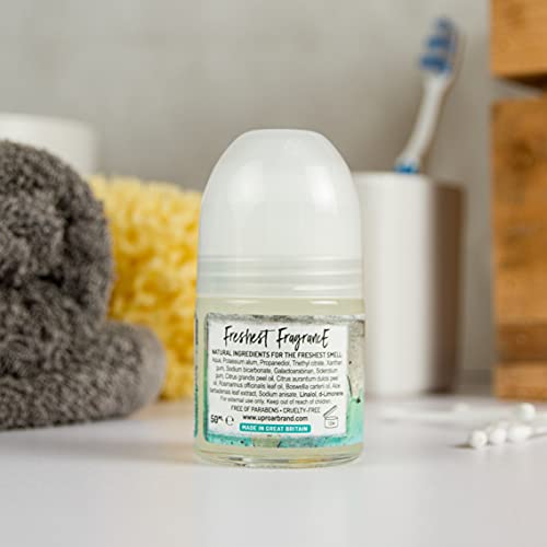 Uproar, deodorante roll-on naturale da uomo, senza...