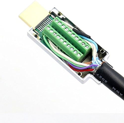 HDMI Adapter Signals Terminal Breakout Plastic/Metal Cover Terminal Breakout Board Connector