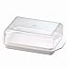 Wüllner + Kaiser Butterdose Kühlschrankbutterdose, Weiß, 13,8 x 8,8 x 4,9 cm