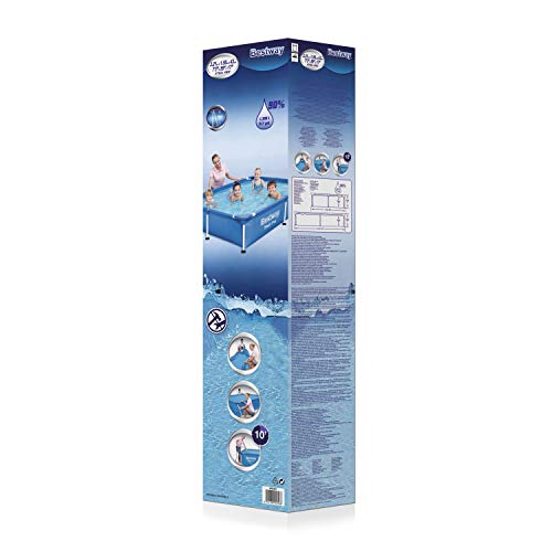 Bestway Splash Jr.Piscina Desmontable Tubular Infantil, 221 x 150 x 43 cm