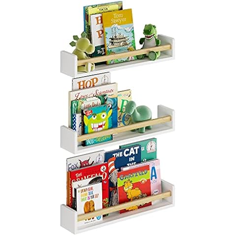 Wallniture 24" Madrid Floating Bookshelf Set Cover
