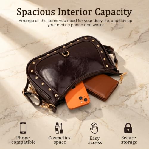 Image of PALAY Shoulder Bag for Woman Vintage Handbags Small Sling Bags for Women Stylish Underarm Hobo Bags
