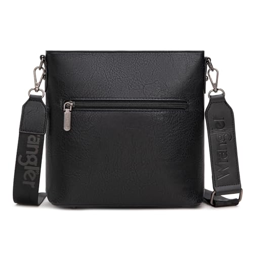 Image of Wrangler Crossbody Purses for Women Two Tone Crossbody Bags Women Purses and Handbags