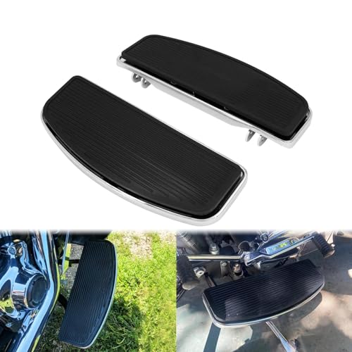 Repose-pieds antidérapants en caoutchouc avant pour moto Touring Softail FLHR - 3