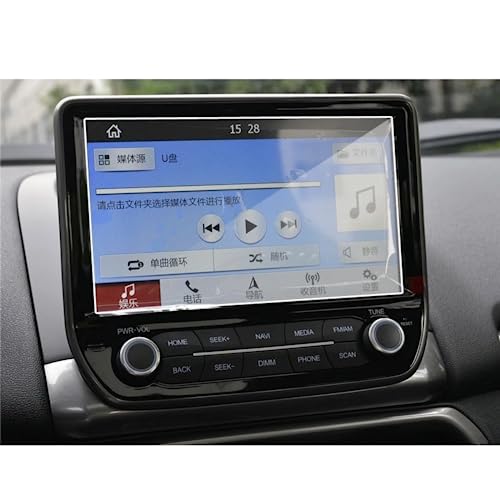 Film protection écran GPS 9 pouces en verre trempé pour trajets sereins en Ford EcoSport