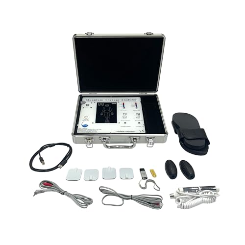Image of ARG Arogya Quantum Therapy Body Analyser Machine For Full Body Checkup Japanese Technology Scanning with Rod or Palm Generate 45 Reports (Children, Men, Women) Work In Windows 10 (Body Analyzer Therapy)