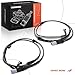 A-Premium Front and Rear Disc Brake Pad Wear Sensors Compatible with BMW X5 2007-2010, X6 2008-2011, 2-PC Set