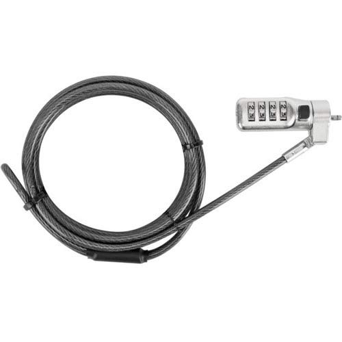 Targus DEFCON 3-in-1 Lock, SERIALIZED Combination 1PK Black