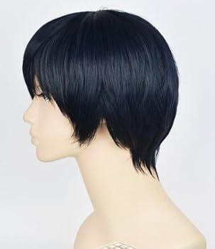 Amazon.co.jp: 耐熱コスプレウィッグ ハイキュー!! 影山 飛雄（かげ