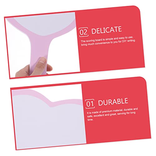 Pizarra borrable para puntajes de jueces miniatura 4
