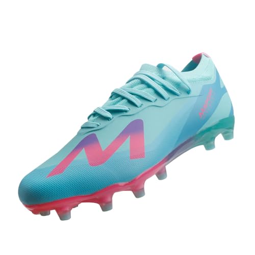 Zapatillas de fútbol para niños, Calzado Deportivo para Adolescentes con Tacos, para Entrenamiento Profesional - MC01 34 EU