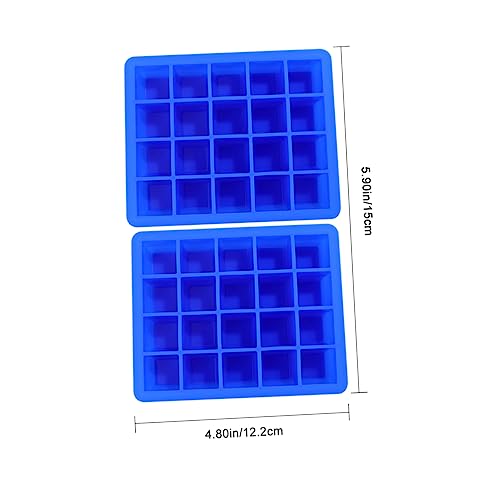 Molde de silicona para hielo, 2 piezas miniatura 2