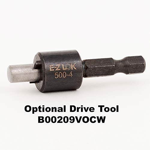 e-z lok threaded insert for metal 12l14 carbon steel thread inserts 516-18 internal threads 12-13 external threads 0484 length pack of 10