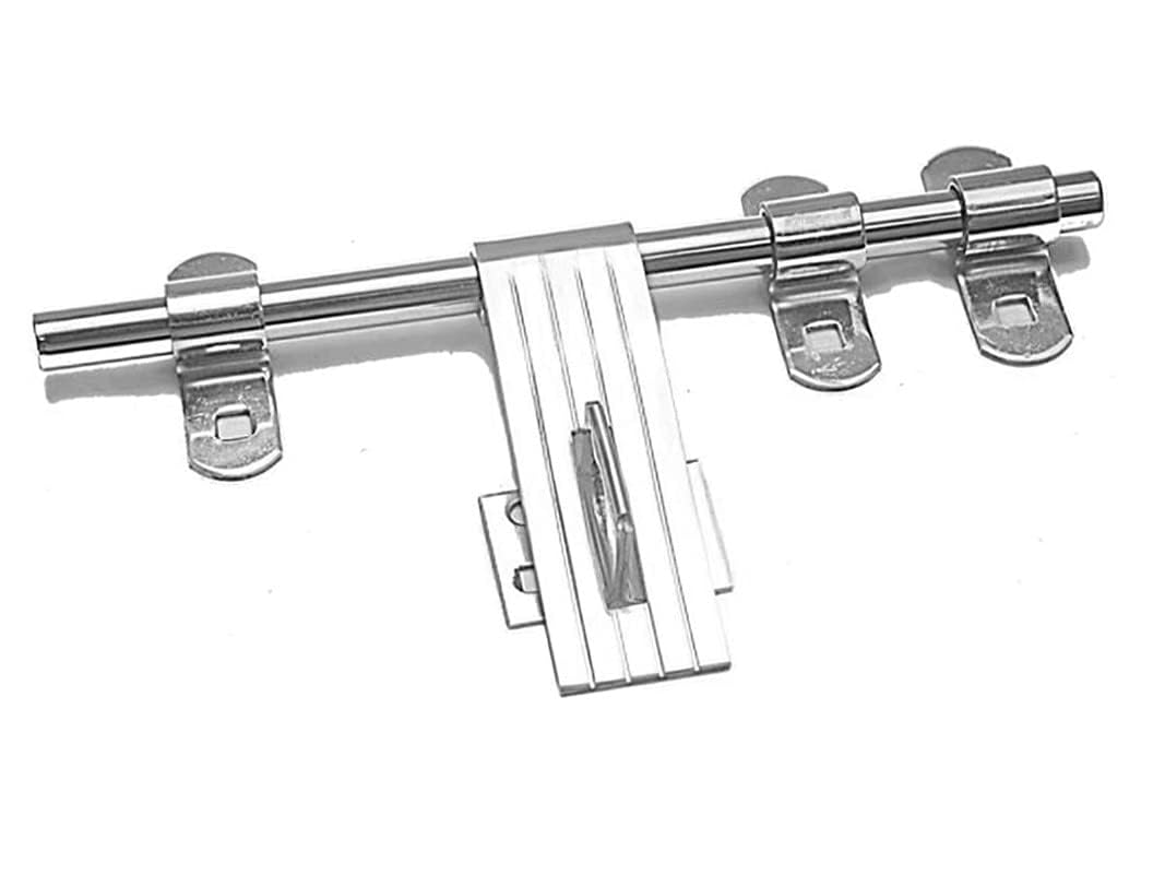 Smart Shophar Stylish Stainless Steel Rider Aldrop 10 Inches Silver Pack of 1 / Durable Door Security Solution-image-42
