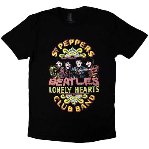 The Beatles Sgt Peppers T-shirt taille S vêtement look rock