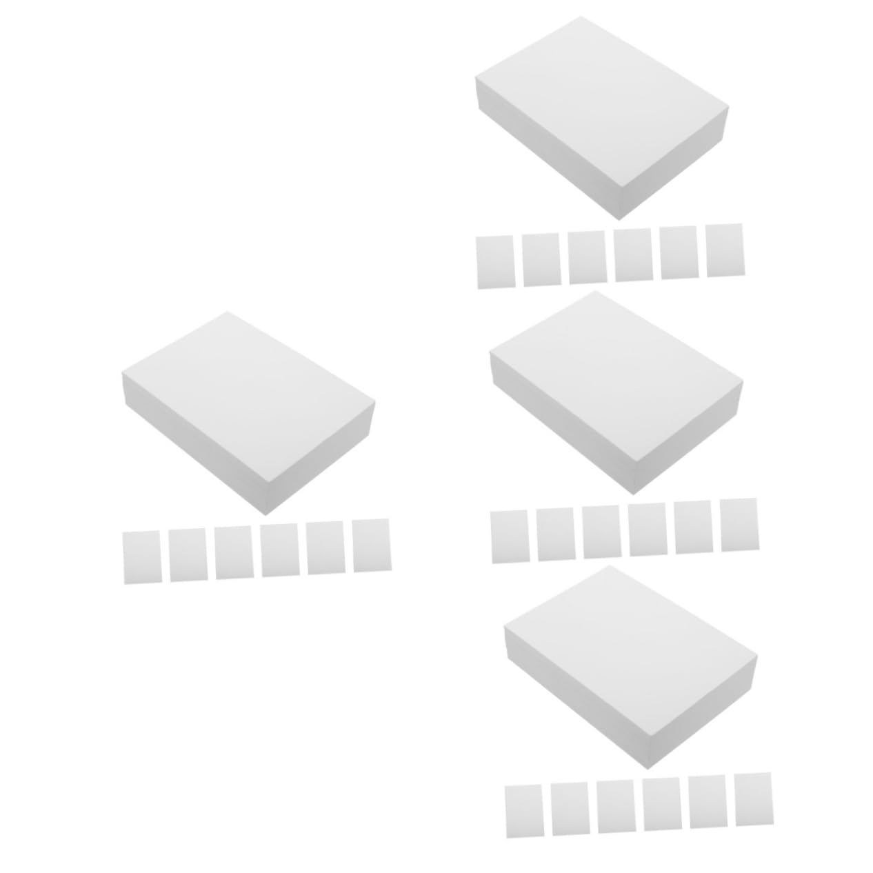 NUOBESTY 400 Hojas De Papel Fotográfico Papel Adhesivo Brillante De Copia Fotográfica Fotográfico De Calidad Fotográfica De Folleto es De Impresión es De