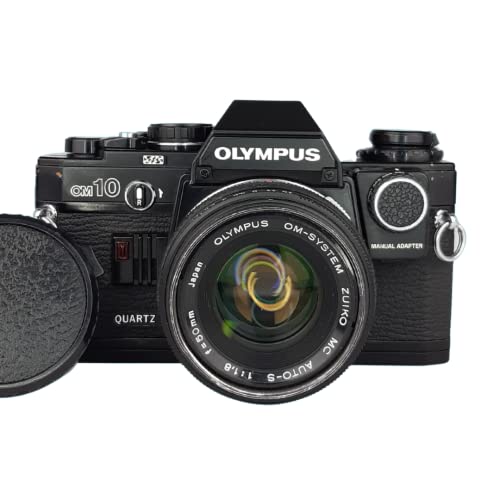Olympus OM-10 RARE Appareil photo reflex vintage 35 mm avec objectif f/1.8 50 mm