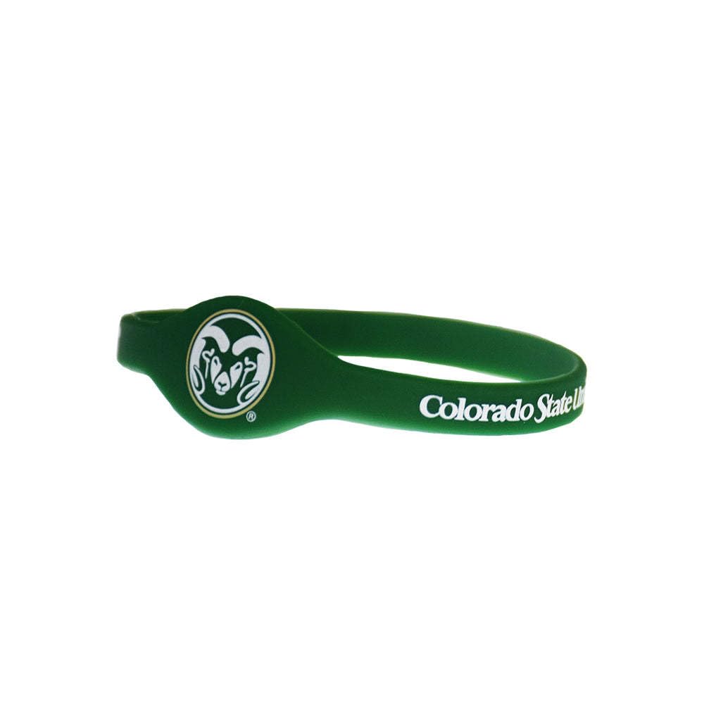 Fan Frenzy NCAA Colorado State Rams Silicone Bracelet Gifts