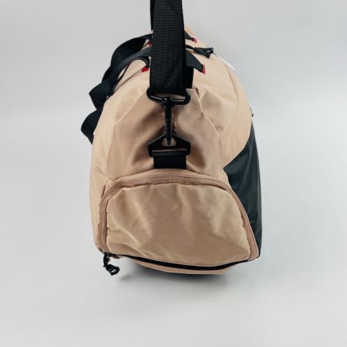 Waterproof Travelling Bags, with Adjustable Shoulder Straps, Pink with Black4