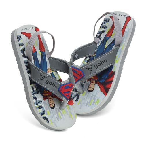 Image of YOHO Slippers for Toddlers | Comfortable and Lightweight Kids FlipFlop|WB Cartoon & Comic Characters: Batman, Superman, PPG, Tom & Jerry, Scooby Do and We Bare Bears Footwear for Girls & Boys