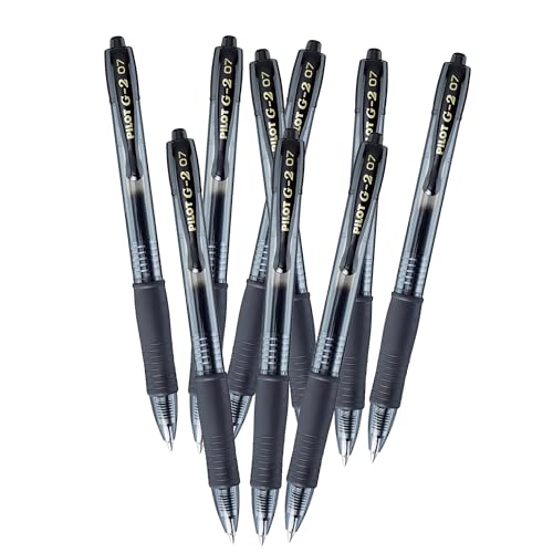 Pilot G-207 Rollerball Bolígrafo Retráctil Gel Negro