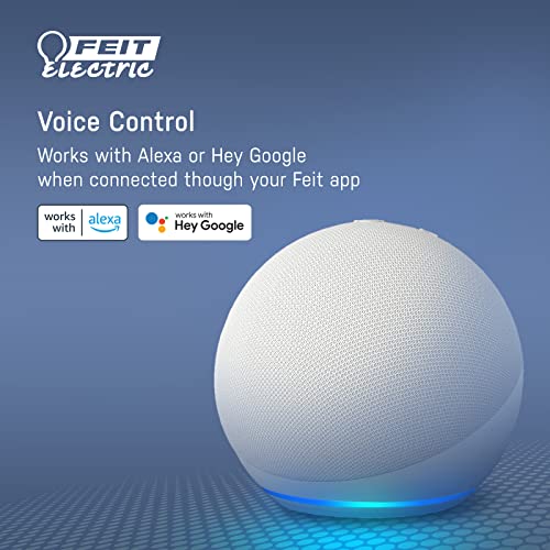 Feit Electric LEDR6XT/RGBW/CA/AG 6 Inch 65 Watt Equivalent Wifi Color Changing, Tunable White, No Hub Required, Alexa Or Google Assistant, No Hub Required Led Smart Canless Retrofit Recessed Downlight Kit thumb #4