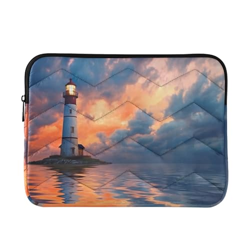 Funda para portátil 13-14 pulgadas impermeable con diseño faro