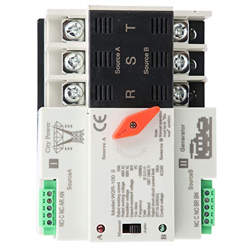 Commutateur de transfert automatique inverseur source double puissance 100A - 5