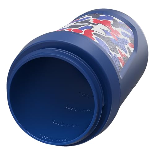 Image of Under Armour 32 oz Insulated Water Bottles - Sports Water Jug with Fence Hook, Leak Resistant for Baseball, Football & More, 32 oz Insulated, Royal Hypercamo