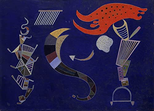 Toile Kandinsky La Flèche affiche murale abstraite décoration salon moderne