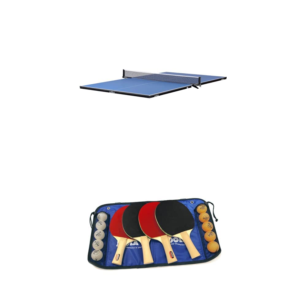 JOOLA Conversion Table Tennis Top with Metal Apron + JOOLA Family