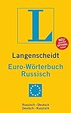  Langenscheidt Euro-Wörterbuch Russisch: Russisch-Deutsch/Deutsch-Russisch (Langenscheidt Euro-Wörterbücher)
