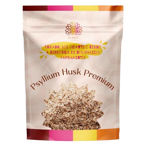 500g Psyllium Premium Husk Ca.Nuts | Linha especial marca Ca.Nuts...