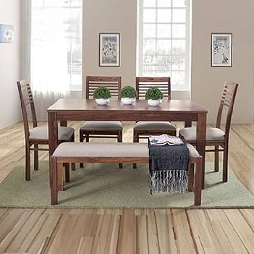 Oribi Dining Bench - Teak Finish
