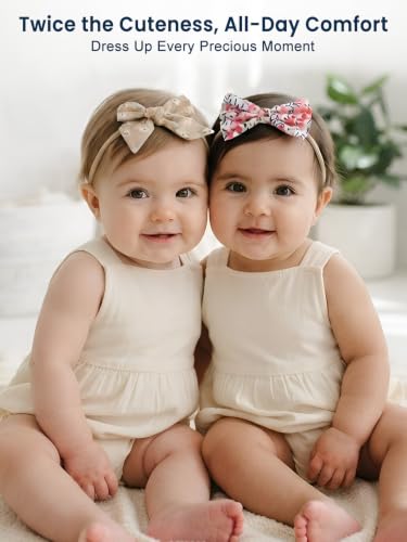 Image of POLKA TOTS Baby Hairbands for Kids Girl | Cute Stretchable Hair Bands for Baby Girls | Kids Hair Accessories | Elastic Infant Hairband | Toddler Hair Clips (Pack of 10)