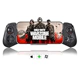 arVin Controlador de Juegos para iPhone, iOS Controller MFi Mobile Wireless Gaming Gamepad con Joystick, Soporte para teléfono y Disparador L3+R3, Juego Directo, Compatible con iPhone/iPad