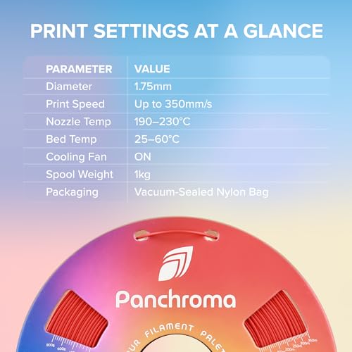 Image of Polymaker Panchroma PLA White 3D Printer Filament 1.75mm 2KG Bundle, 2x1kg, Easy to Print, High Speed Printing, Tangle Free, AMS Compatible, Perfect for Toys, Decor, Miniatures, Models & Cosplay