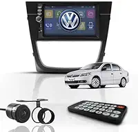 Kit Central Multimídia Universal Mp5 2 Din Bluetooth Espelhamento Voyage G5