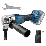 Cordless Nibbler for Makita 18V Battery, 3 Speeds Adjustable 16 Gauge Sheet Metal Cutter w/ 2400RPM Brushless Motor Metal Shears, Replaced Blades for Cutting Stainless Steel, Aluminium, Plastic