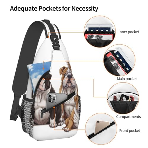 Bolso cruzado para hombre tipo bandolera negro miniatura 4