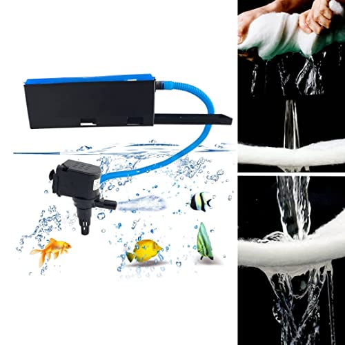 Image of VAYINATO BL-1880F Aquarium Top Filter | 25W Powerful Water Pump | 880L /H Flow Rate | Suitable for 30~60cm Fish Tanks | Multi-Layer Filtration System with Free 1 Feet Sponge | Quiet & Efficient Filter